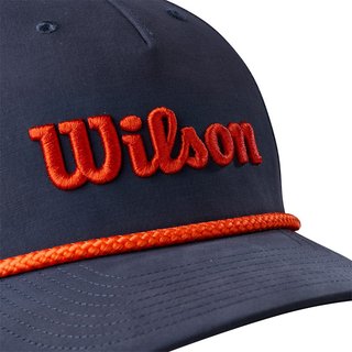 Wilson Rope cap 2026 pet, navy/orange