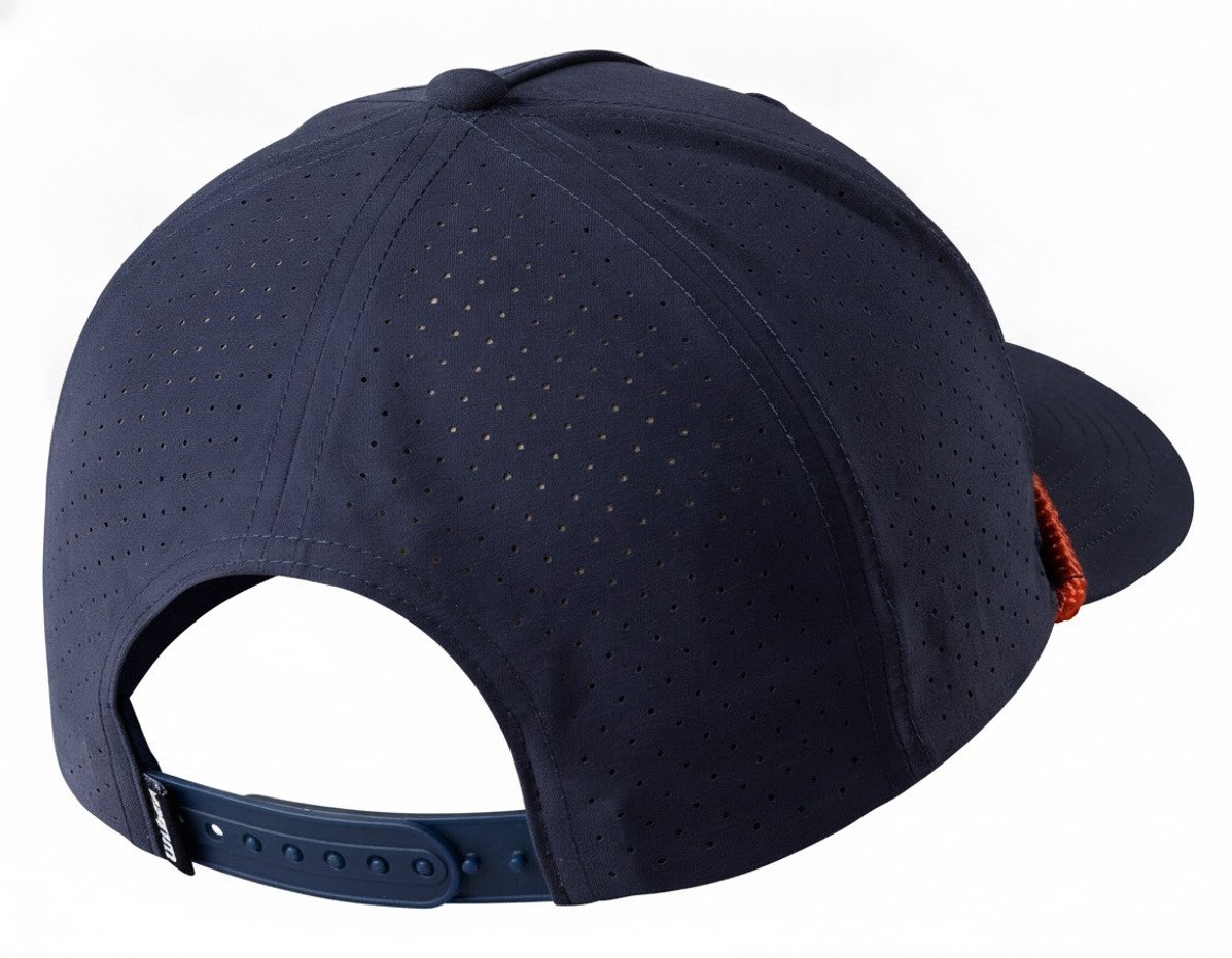 Wilson Rope cap 2026 pet, navy/orange