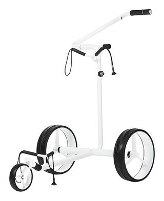 JuStar White Incl. scorecard holder and carry bag elektrische trolley, wit