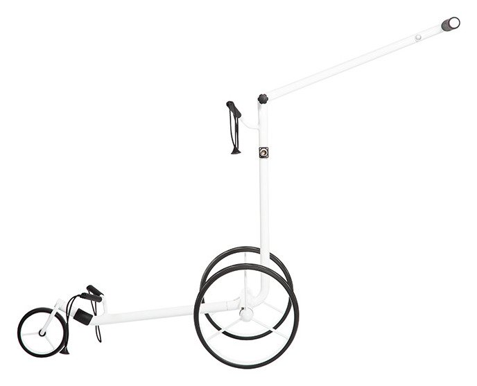 JuStar White Incl. scorecard holder and carry bag elektrische trolley, wit