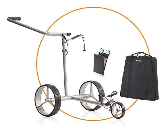 JuStar Silver elektrische trolley, stříbrná
