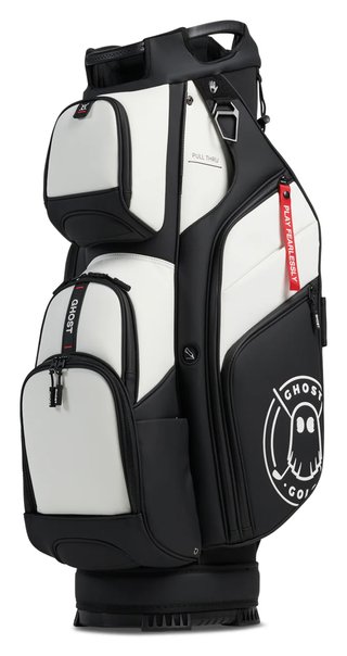 Ghost Golf GT-14 Oreo cart bag, wit/zwart