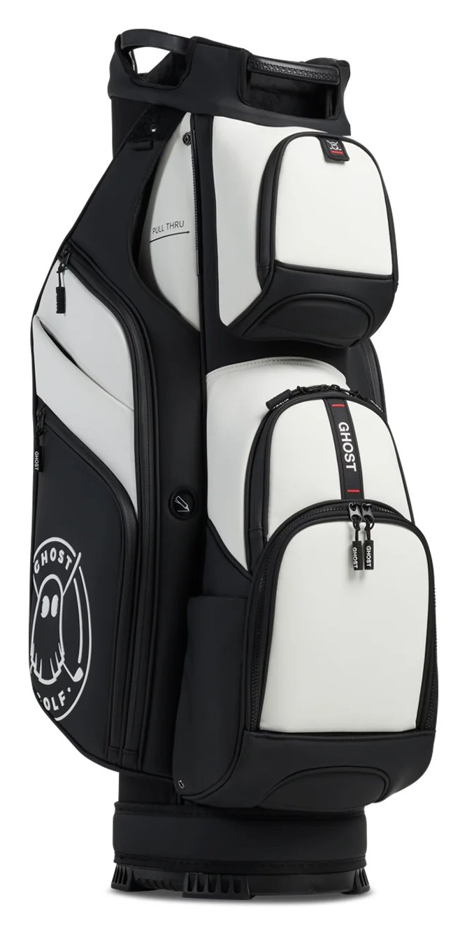Ghost Golf GT-14 Oreo cart bag, wit/zwart