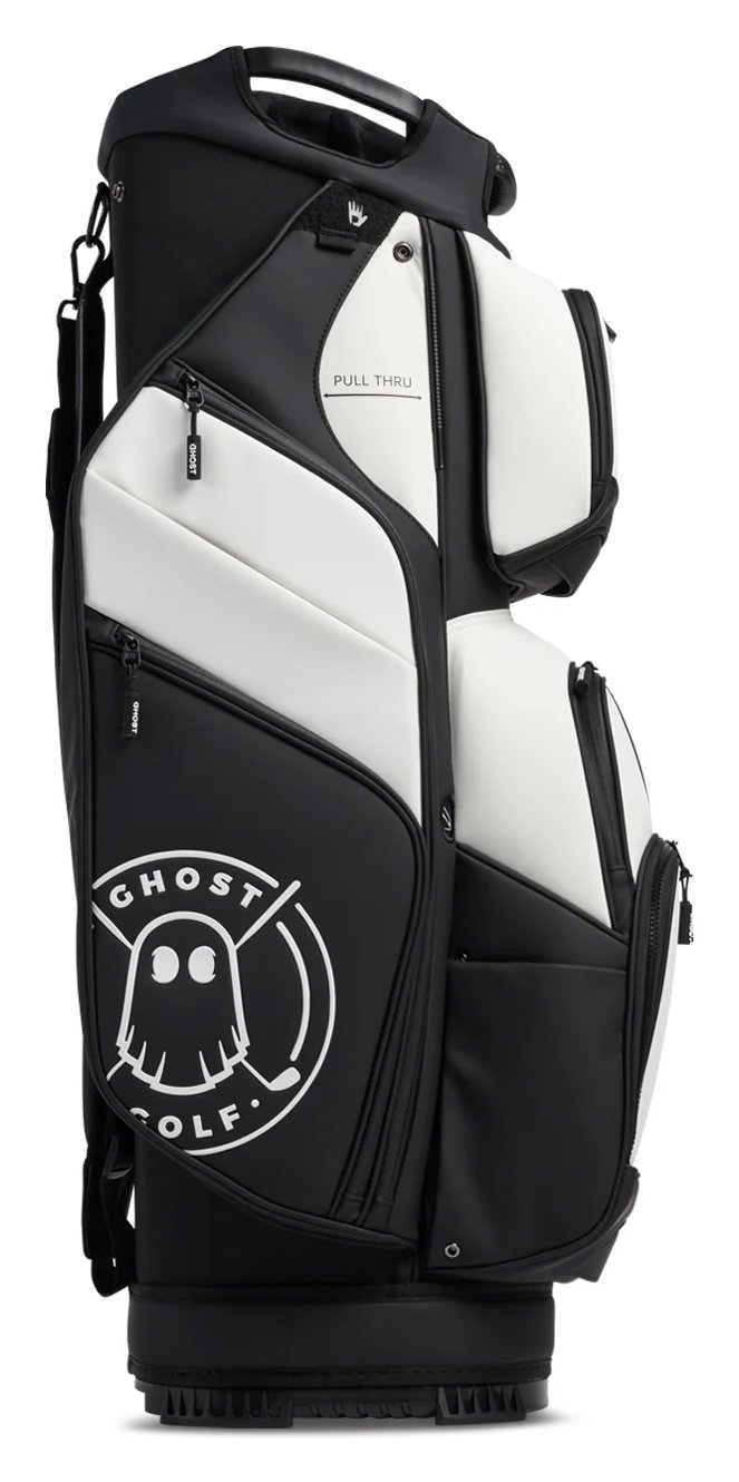 Ghost Golf GT-14 Oreo cart bag, wit/zwart