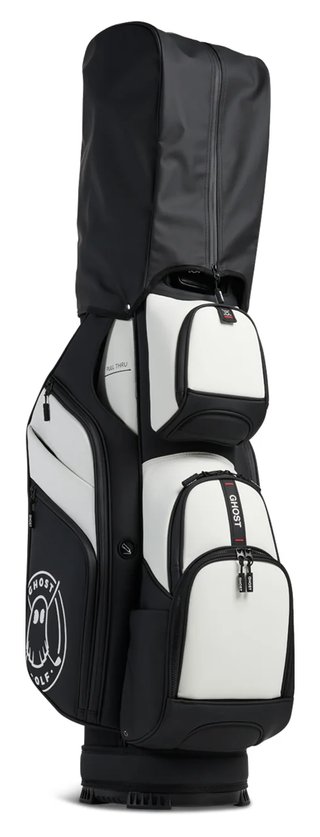 Ghost Golf GT-14 Oreo cart bag, wit/zwart