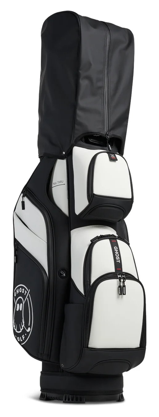 Ghost Golf GT-14 Oreo cart bag, wit/zwart