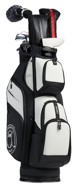 Ghost Golf GT-14 Oreo cart bag, wit/zwart
