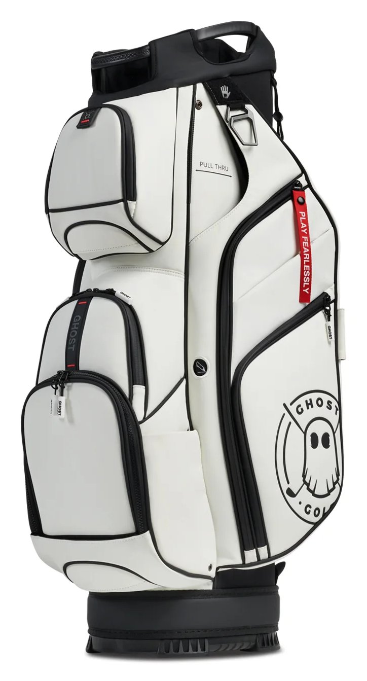 Ghost Golf GHOST Cart Bag GT-14 SAYA white cart bag, wit