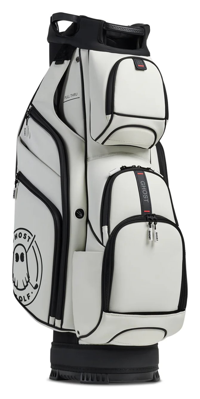Ghost Golf GHOST Cart Bag GT-14 SAYA white cart bag, wit