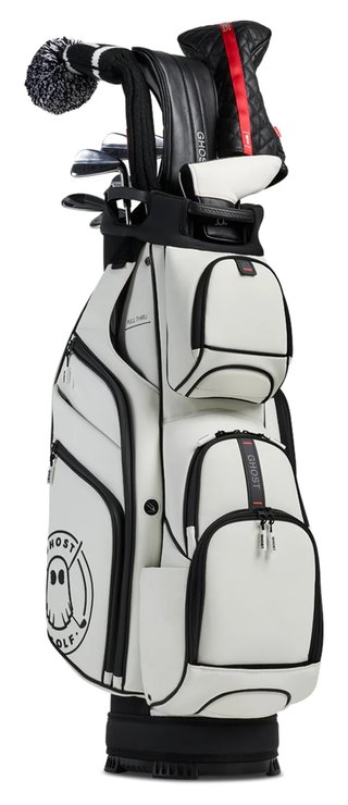 Ghost Golf GHOST Cart Bag GT-14 SAYA white cart bag, wit