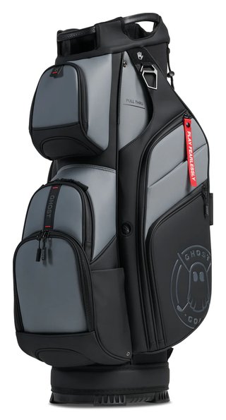 Ghost Golf GT-14 Kovert Ops cart bag, black/grey