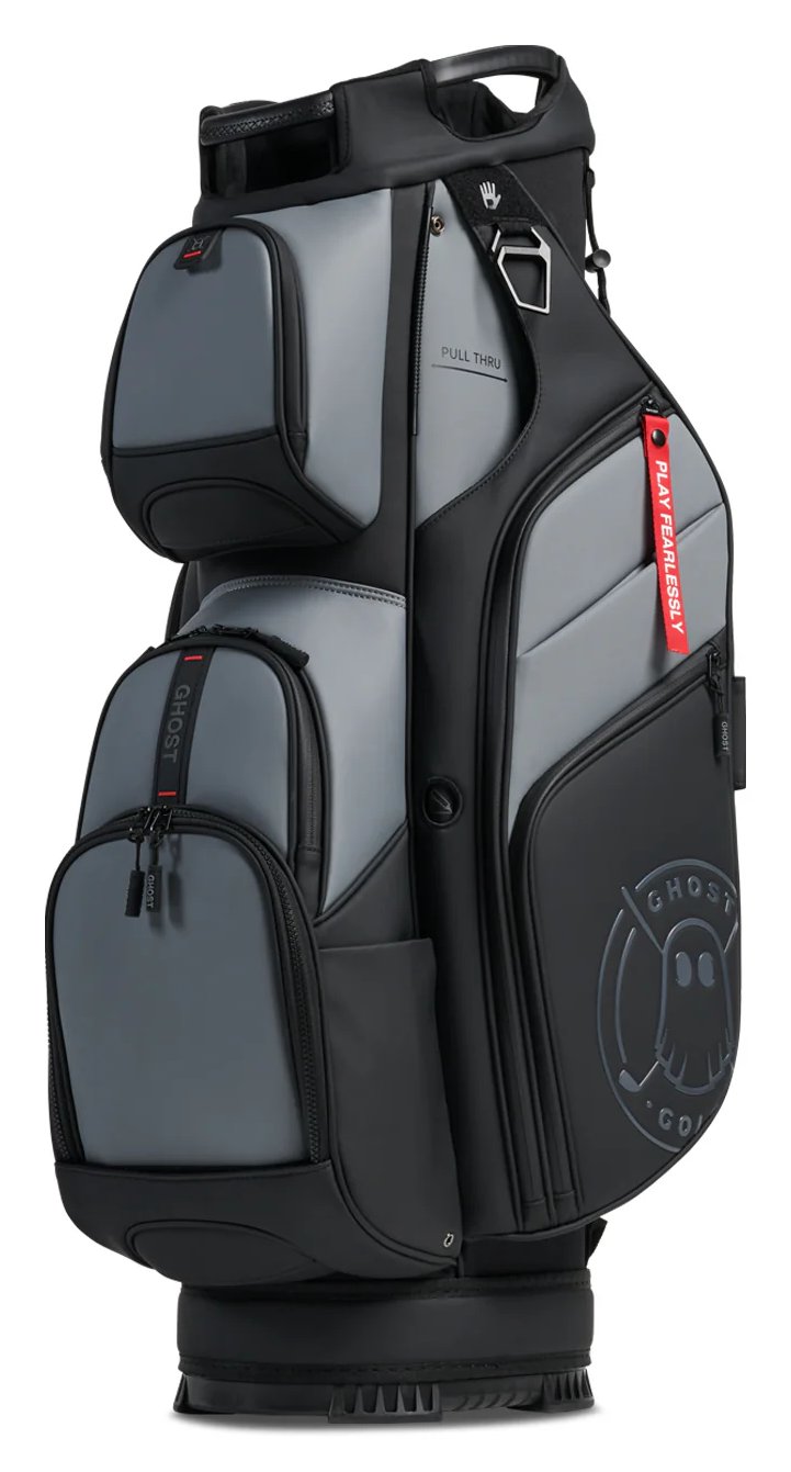 Ghost Golf GT-14 Kovert Ops cart bag, black/grey