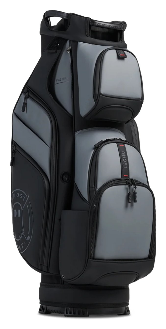 Ghost Golf GT-14 Kovert Ops cart bag, black/grey