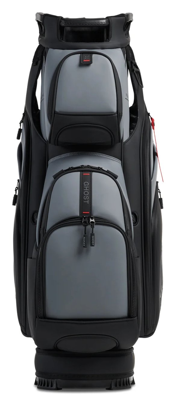 Ghost Golf GT-14 Kovert Ops cart bag, black/grey