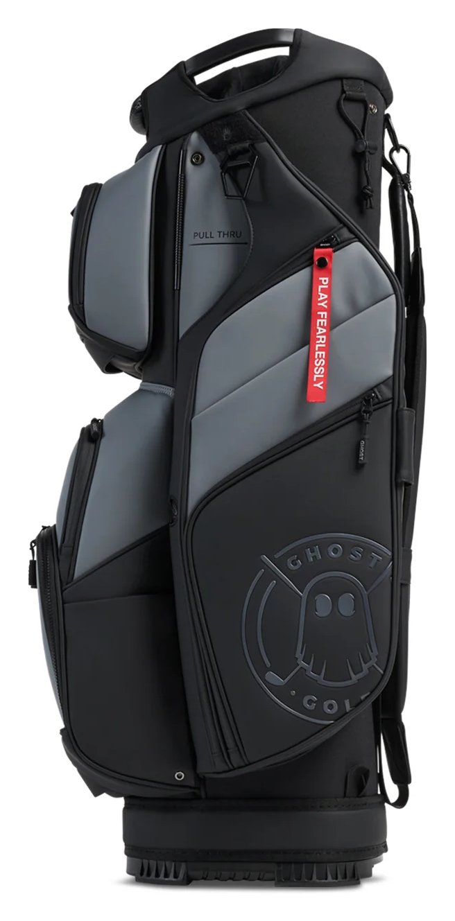 Ghost Golf GT-14 Kovert Ops cart bag, black/grey