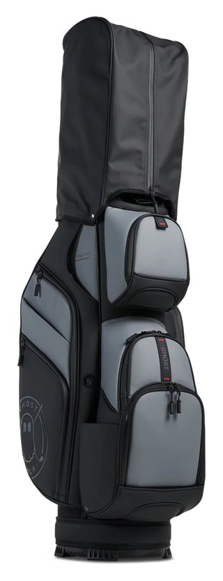 Ghost Golf GT-14 Kovert Ops cart bag, black/grey