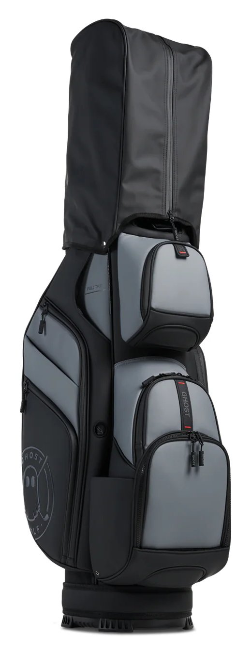 Ghost Golf GT-14 Kovert Ops cart bag, black/grey