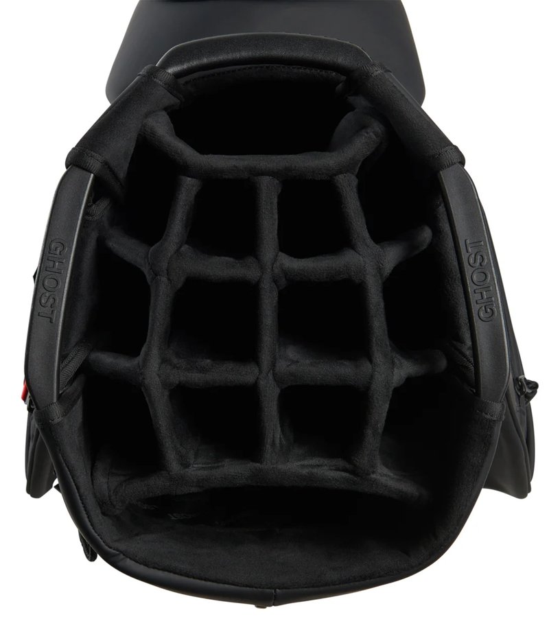 Ghost Golf GT-14 Kovert Ops cart bag, black/grey