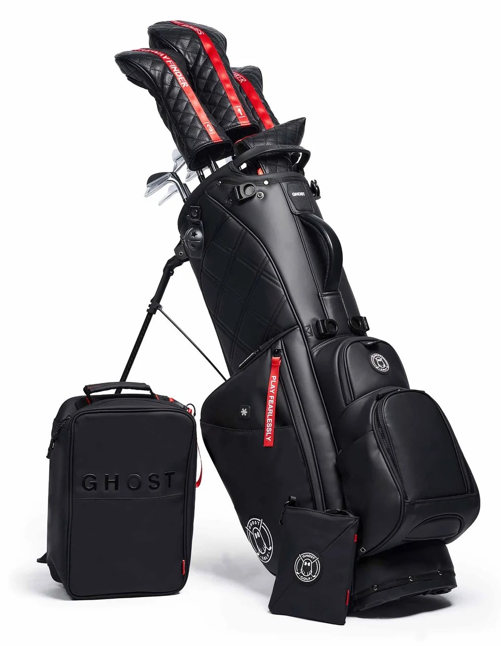 Ghost Golf Anyday Katana 14-way stand bag, zwart