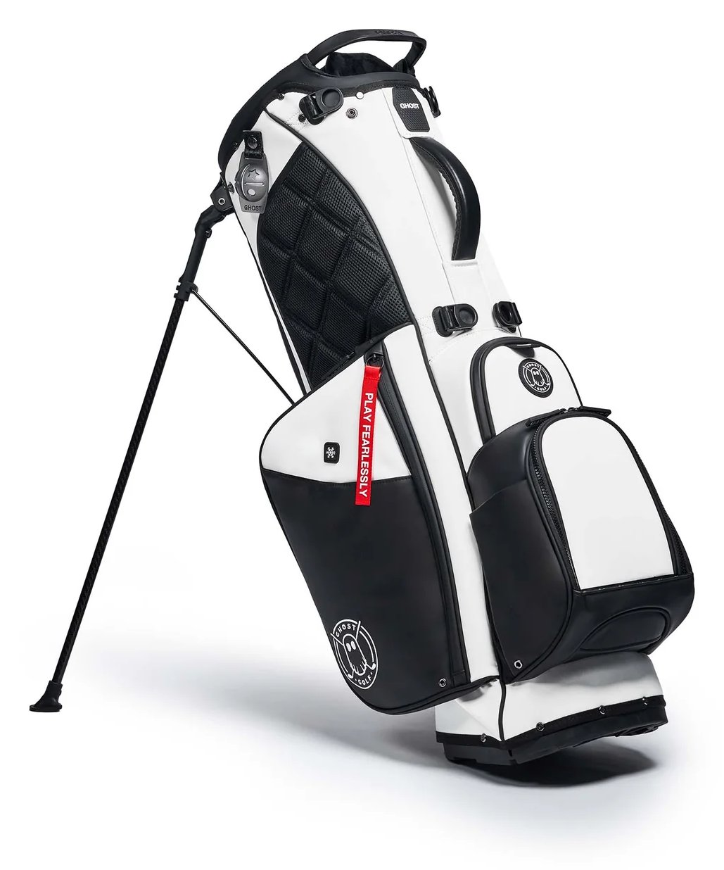 Ghost Golf Anyday Oreo 14-way stand bag, white/black