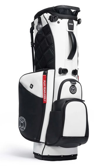 Ghost Golf Anyday Oreo 14-way stand bag, white/black