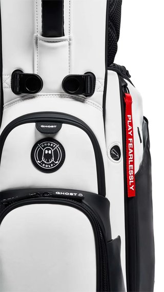 Ghost Golf Anyday Oreo 14-way stand bag, white/black
