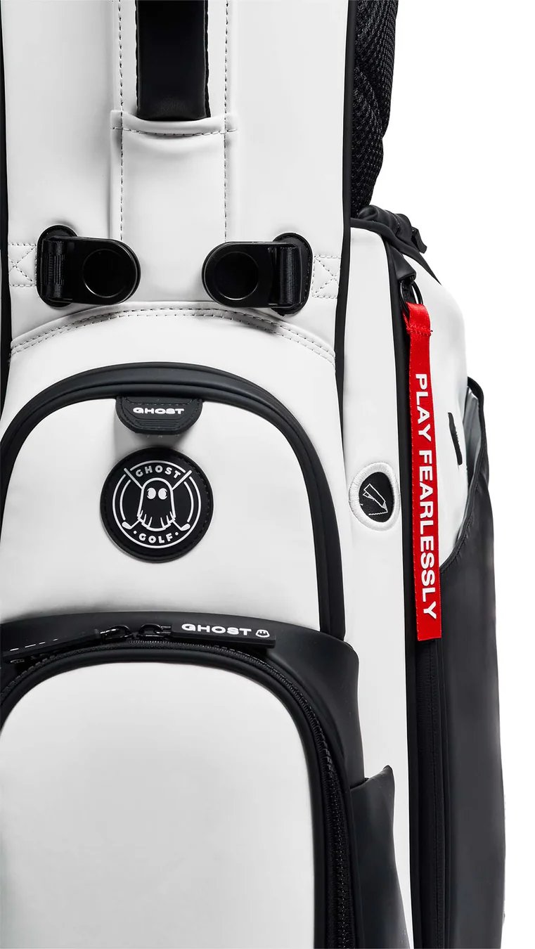 Ghost Golf Anyday Oreo 14-way stand bag, white/black