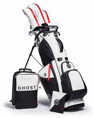 Ghost Golf Anyday Oreo 14-way stand bag, white/black