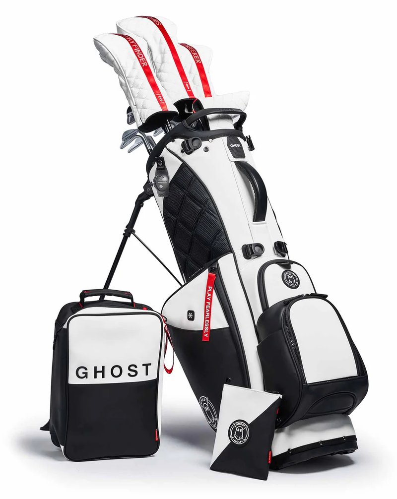 Ghost Golf Anyday Oreo 14-way stand bag, white/black