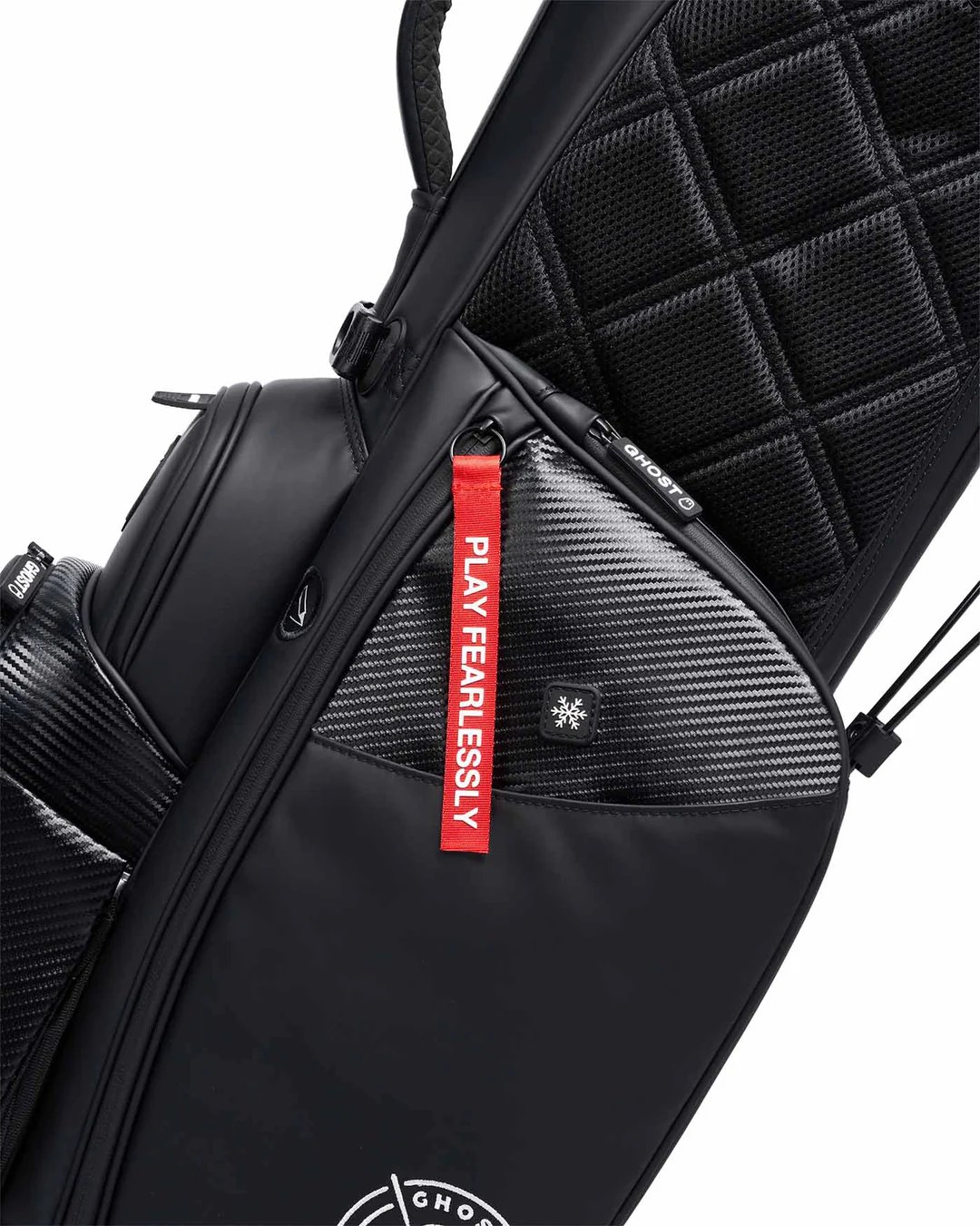 Ghost Golf Anyday Ronin 7-way stand bag, black/chrome