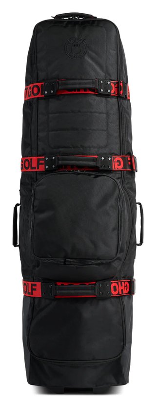 Ghost Golf Awol Club Pro travel bag, rode riem