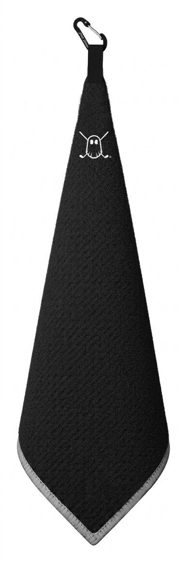 Ghost Golf Non Magnetic Tour handdoek, zwart