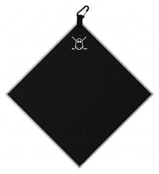 Ghost Golf Non Magnetic Tour handdoek, zwart