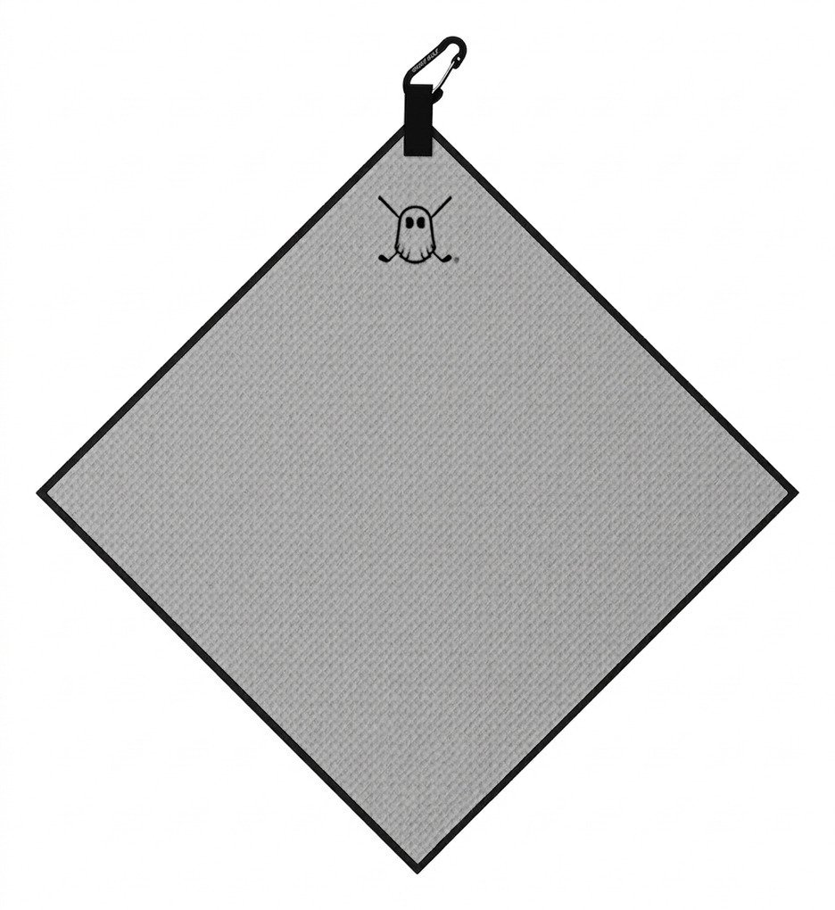 Ghost Golf Non Magnetic Tour handdoek, grijs