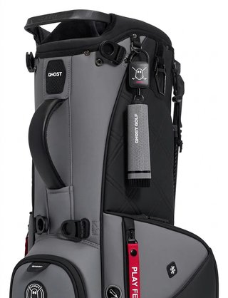 Ghost Golf Magnetic Golf Club & Shoe borstel, grijs