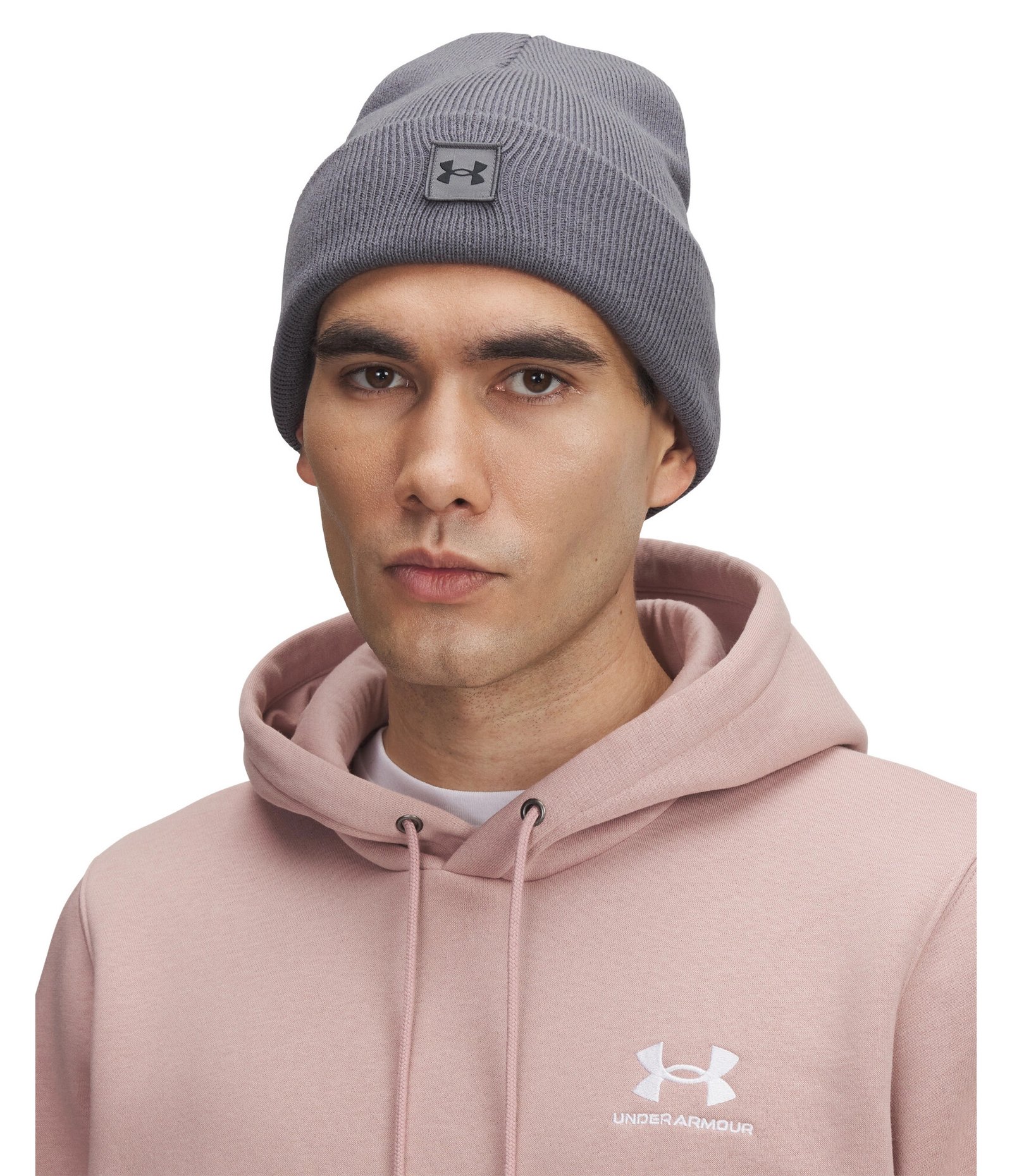 Under Armour Halftime Beanie unisex wintermuts, grijs