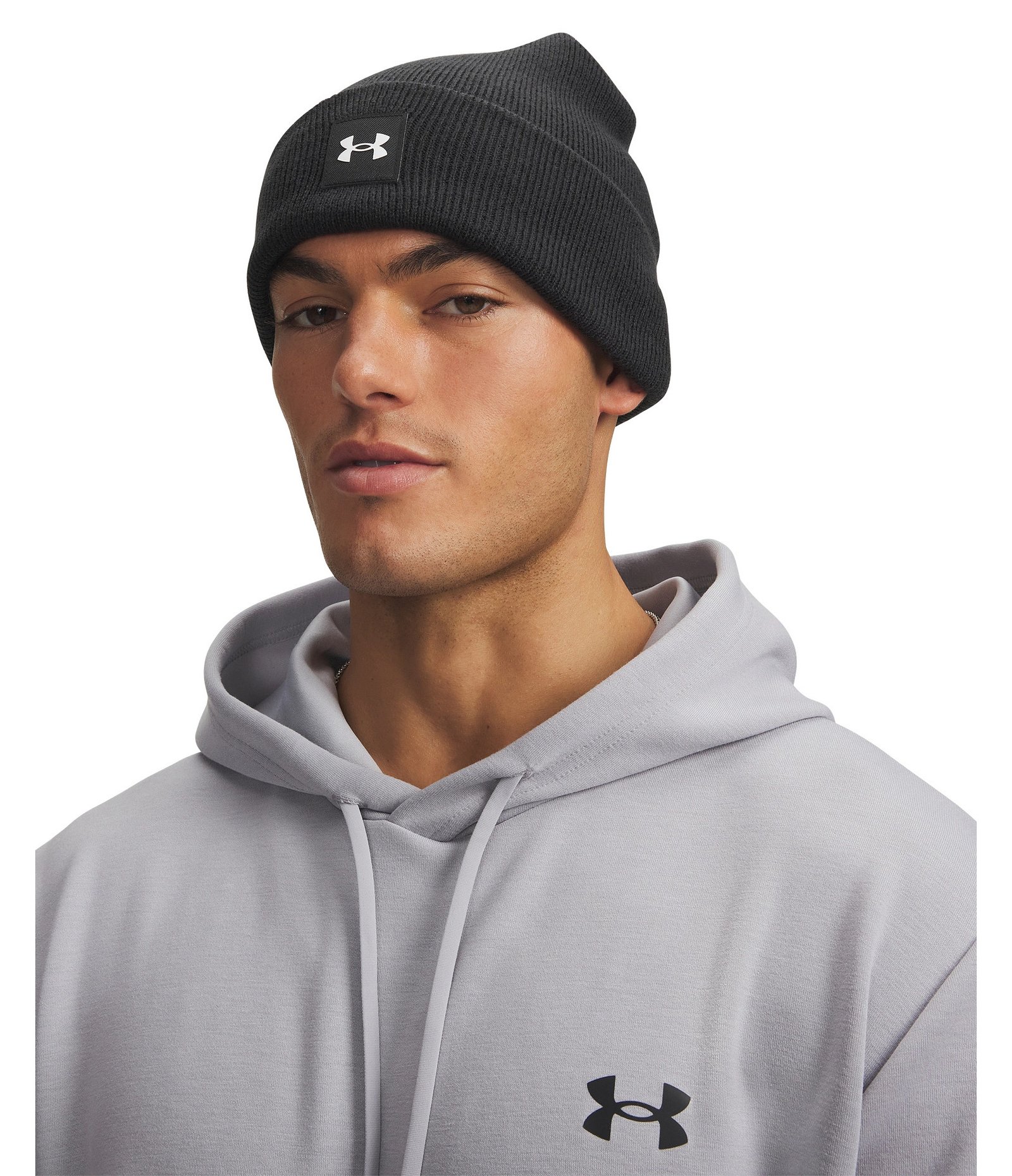 Under Armour Halftime Cuff wintermuts, zwart/wit