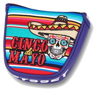 Odyssey Cinco De Mayo Mallet headcover, paars