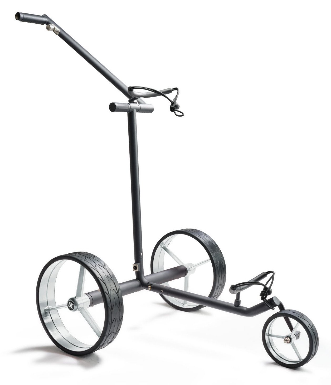 Davies Caddy Premium M Black elektrische trolley, zwart