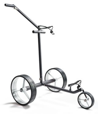 Davies Caddy Premium M Black elektrische trolley, zwart
