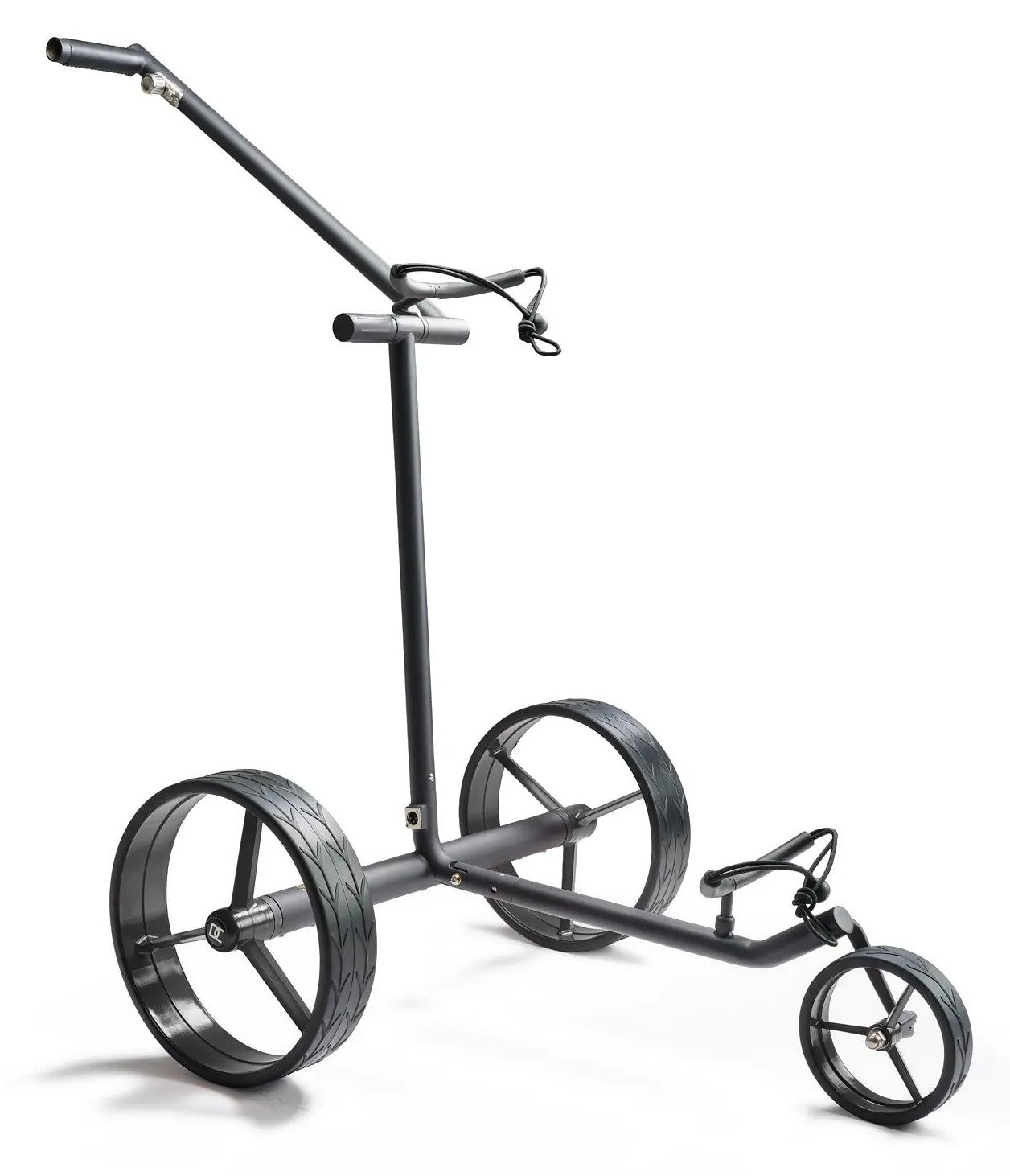 Davies Caddy Premium M Black elektrische trolley, zwart