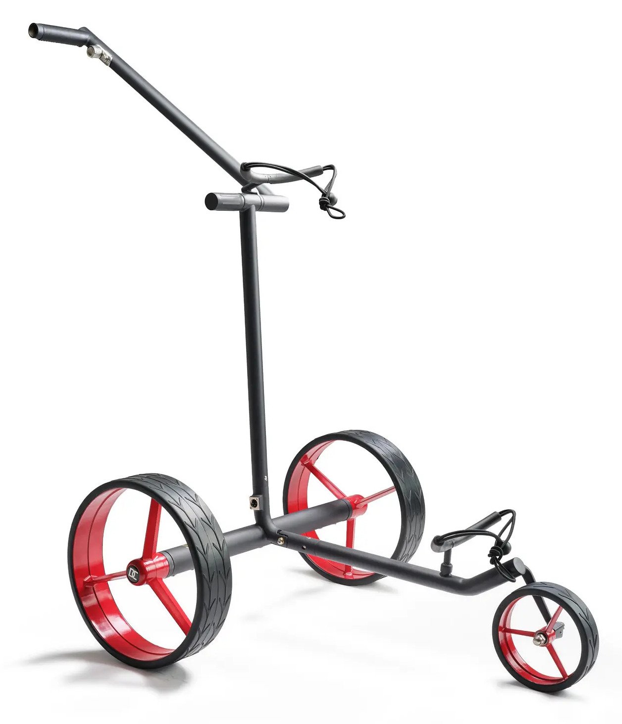 Davies Caddy Premium M Black elektrische trolley, zwart