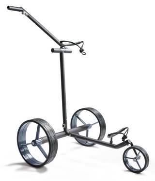 Davies Caddy Premium M Black elektrische trolley, zwart