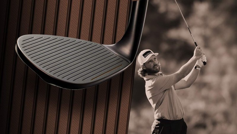 TaylorMade Hi-Toe 5 Aged Copper heren wedge, staal