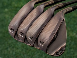 TaylorMade Hi-Toe 5 Aged Copper heren wedge, staal