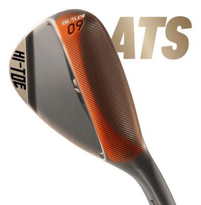 TaylorMade Hi-Toe 5 Aged Copper heren wedge, staal