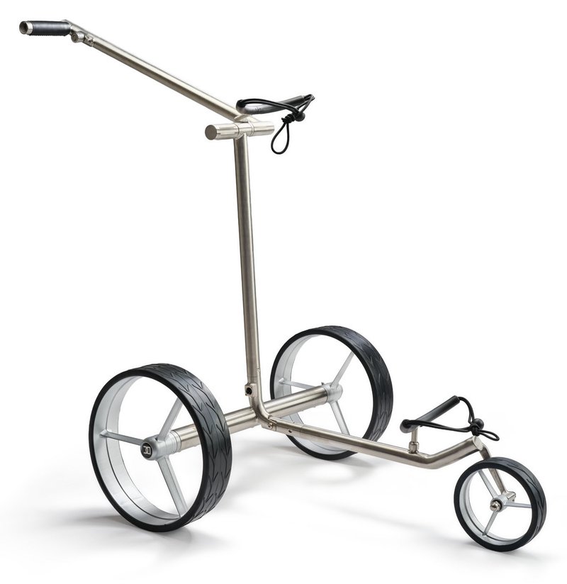Davies Caddy Premium M Brush DHC elektrische trolley, zilver