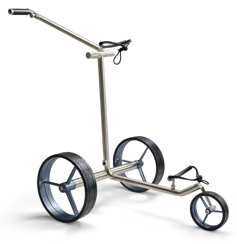 Davies Caddy Premium M Brush DHC elektrische trolley, zilver