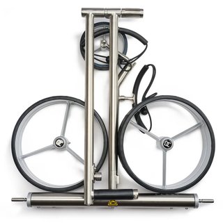 Davies Caddy Premium M Brush DHC elektrische trolley, zilver