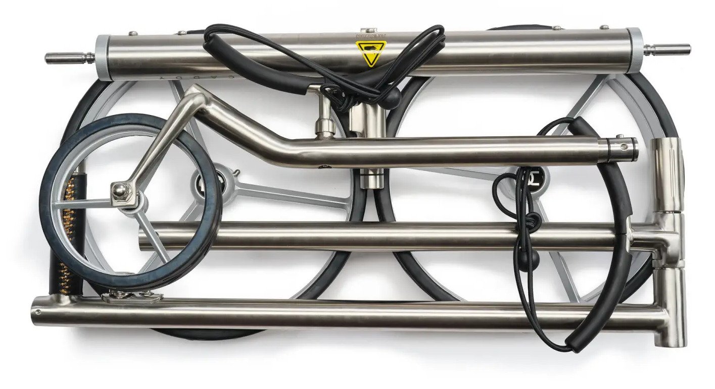 Davies Caddy Premium M Brush DHC elektrische trolley, zilver